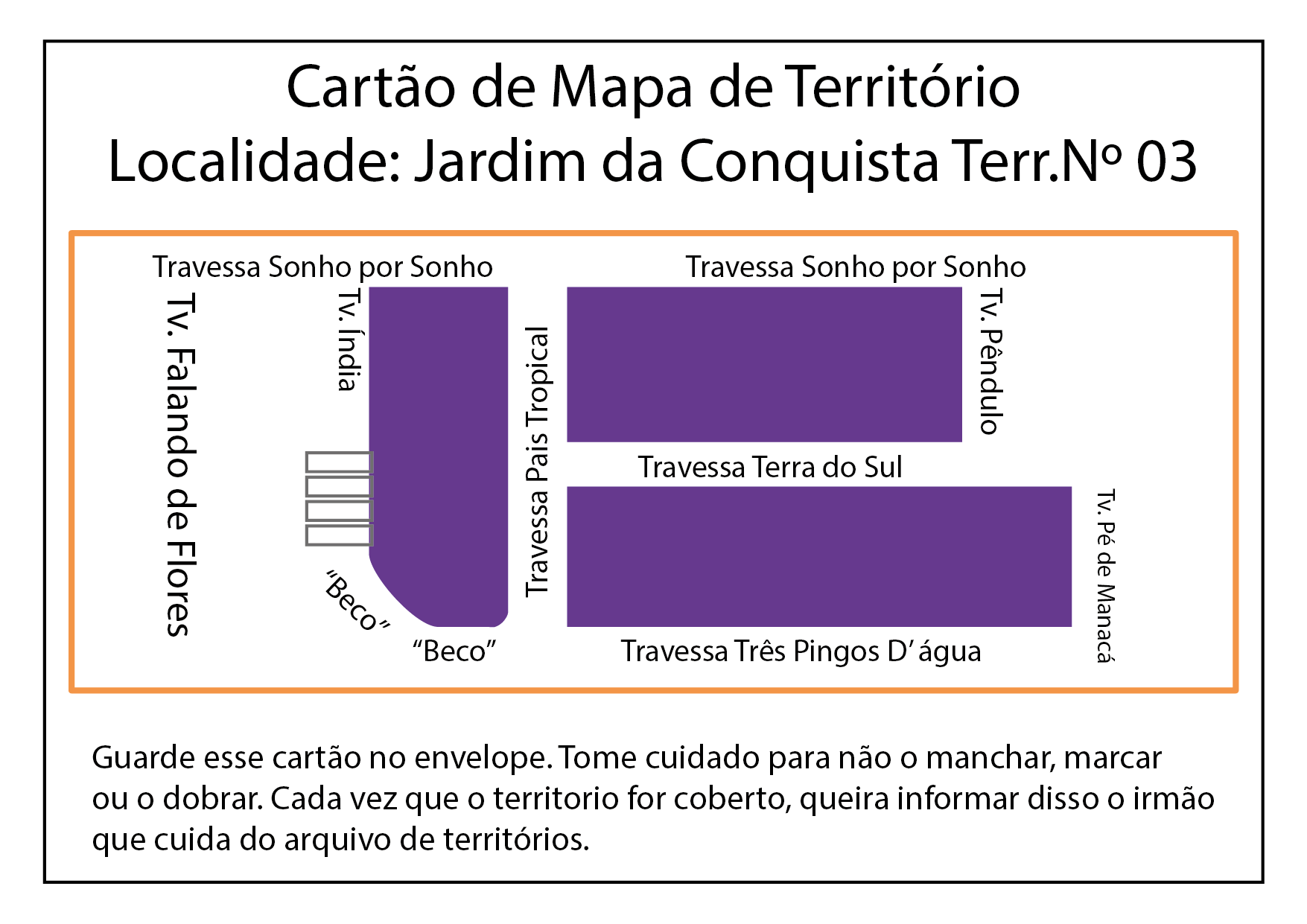 Cartão de Mapa de Território 03